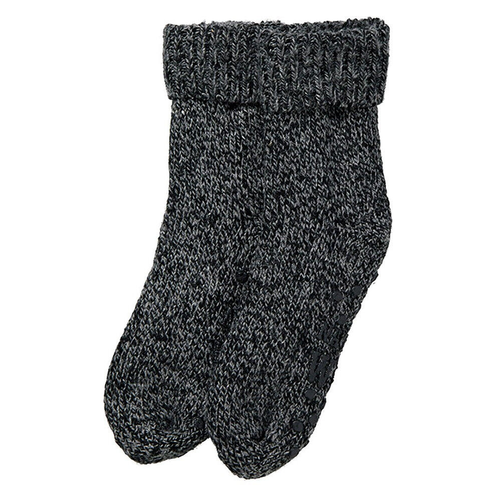 Apollo - Wollen Huissokken Unisex - 3-Pack Voordeel - Zwart - Maat 35/38 - 3/5