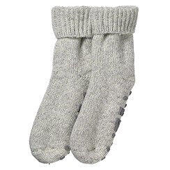 Apollo - Wollen Huissokken Unisex - 3-Pack Voordeel - Grijs - Maat 35/38 - 3/5