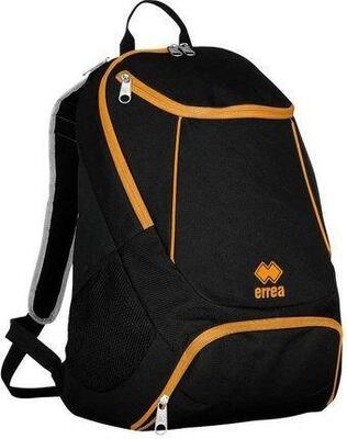 Zaini errea nero-arancione