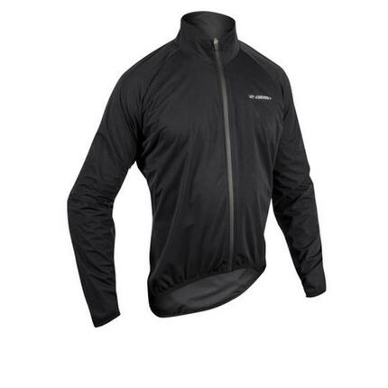 Kurtka przeciwdeszczowa na rower MICROM 15, czarna