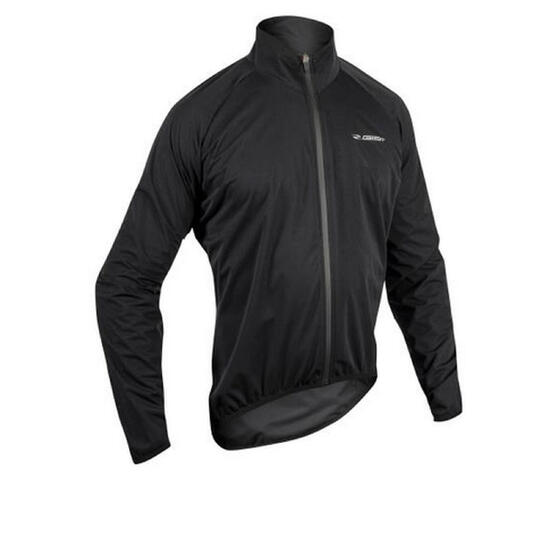 Kurtka przeciwdeszczowa na rower MICROM 15, czarna