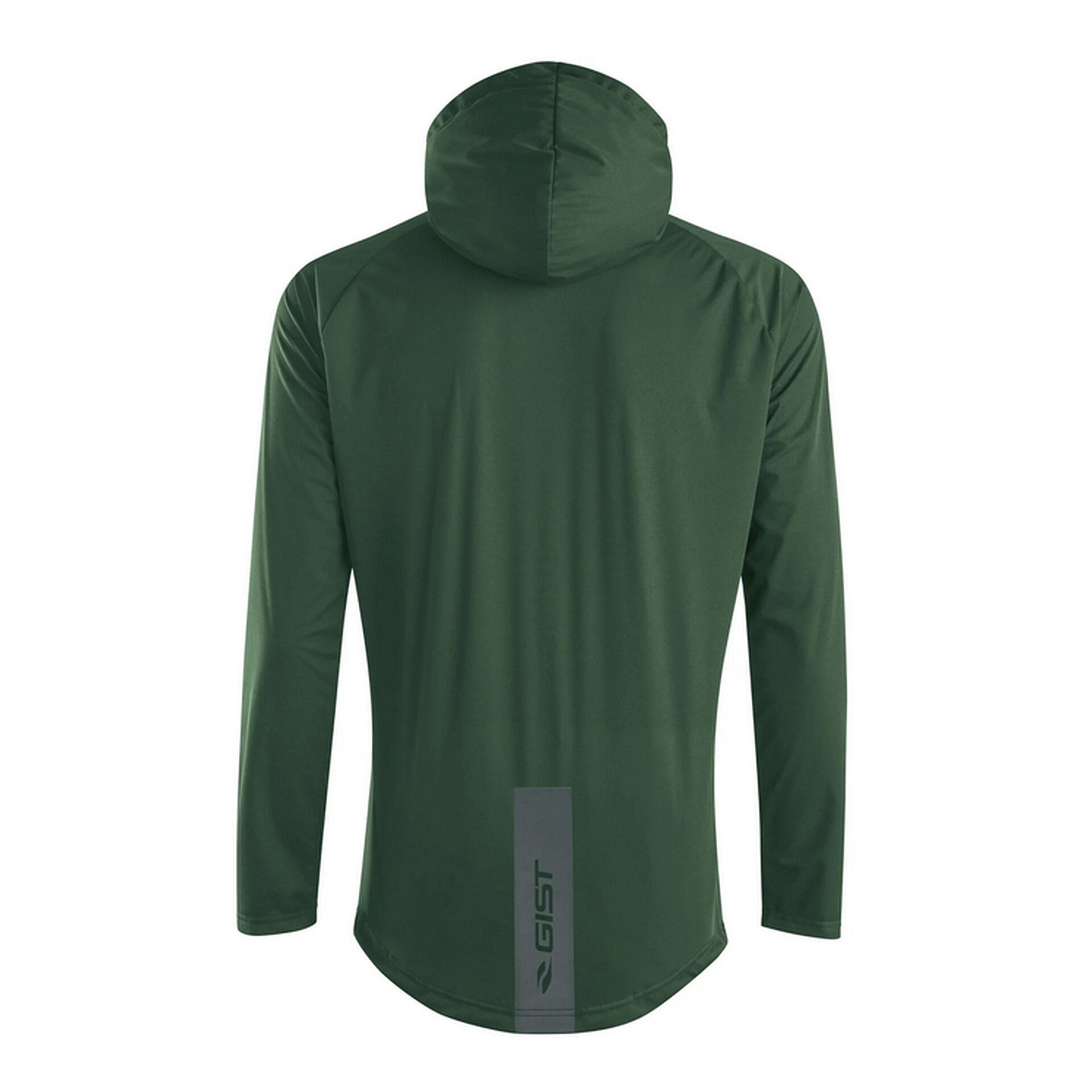 Veste à capuche pour cycliste MICROM 15, verte 2/2