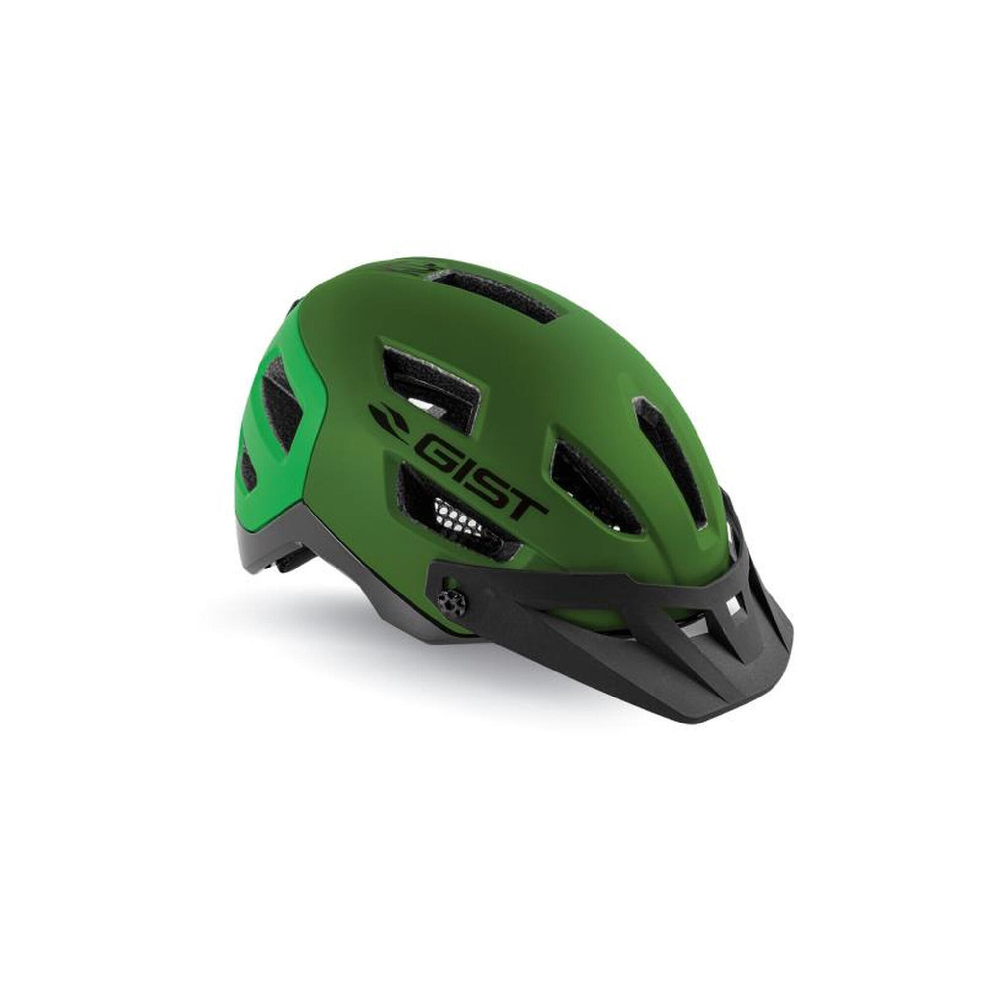 Gist - Mtb- Fahrradhelm Kop, Grün - Casque - Vert - 52-56 Cm - Decathlon