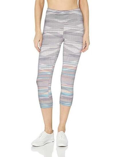 Legging Pillar Printed Capri Ashy Sunrise