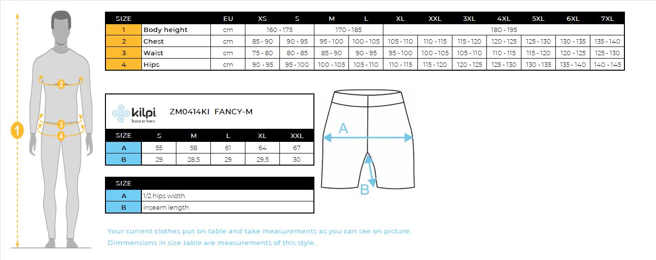 Pantaloncini imbottiti da uomo Kilpi FANCY-M 6/6