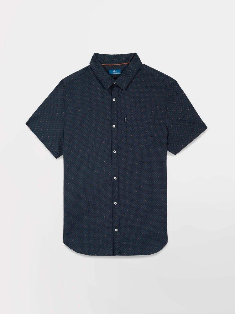 Camisa de Lino Marina para Hombre TBS LOUIECHA 2/5