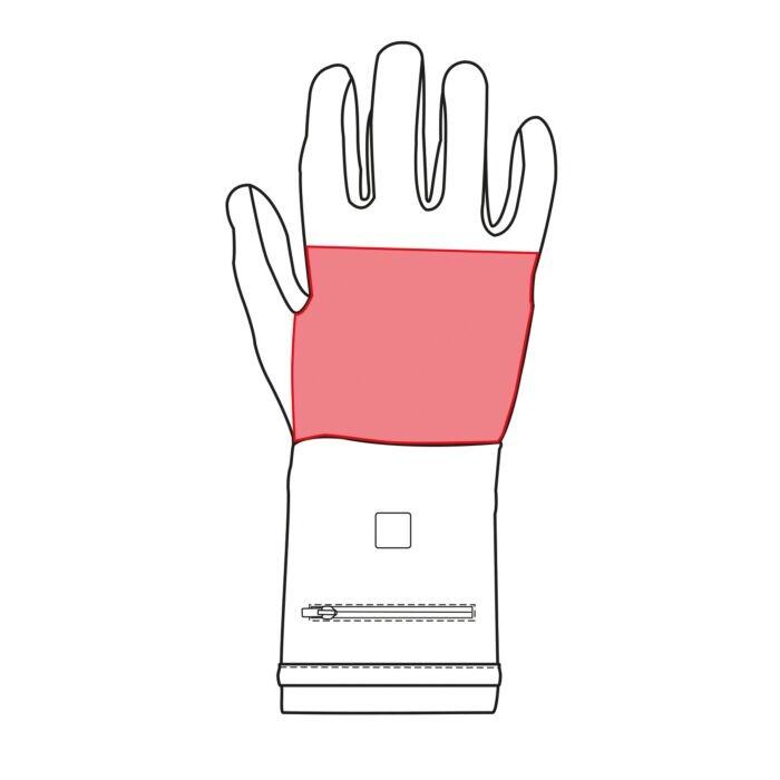 HKM Verwarmde Handschoenen Keep Warm - Zwart 3/5