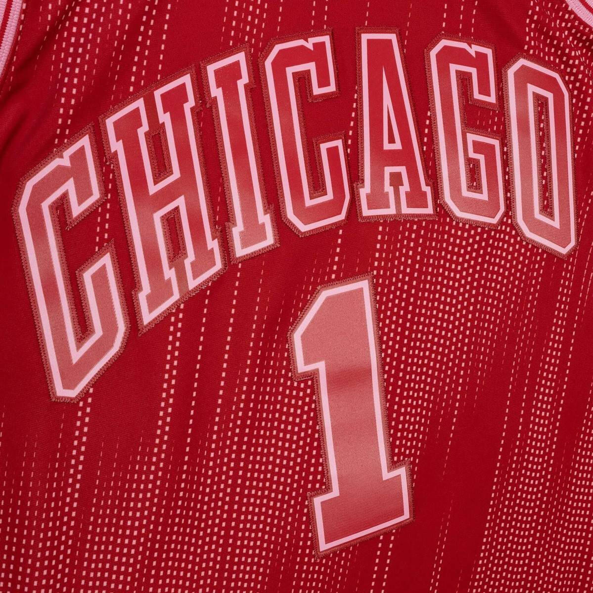 Maglia da basket Mitchell & ness modello TFSM1280CB per uomini 3/4