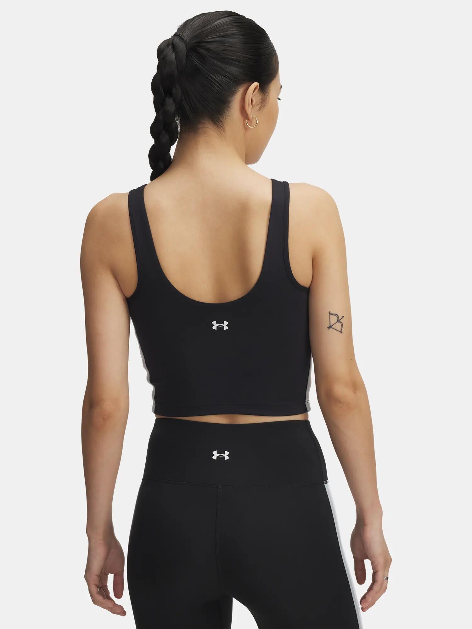Női trikó Under Armour UA Motion Sport Tape Tank-BLK 2/3