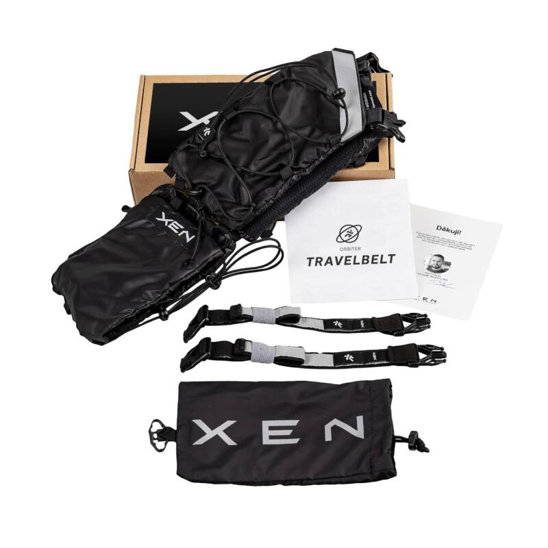 Orbiter TravelBelt – Hybride entre ceinture de course et sac à dos – Noir 3/5