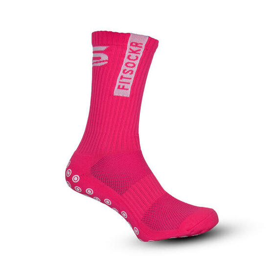 FitSockr Chaussettes antidérapantes FitSockr – Rose