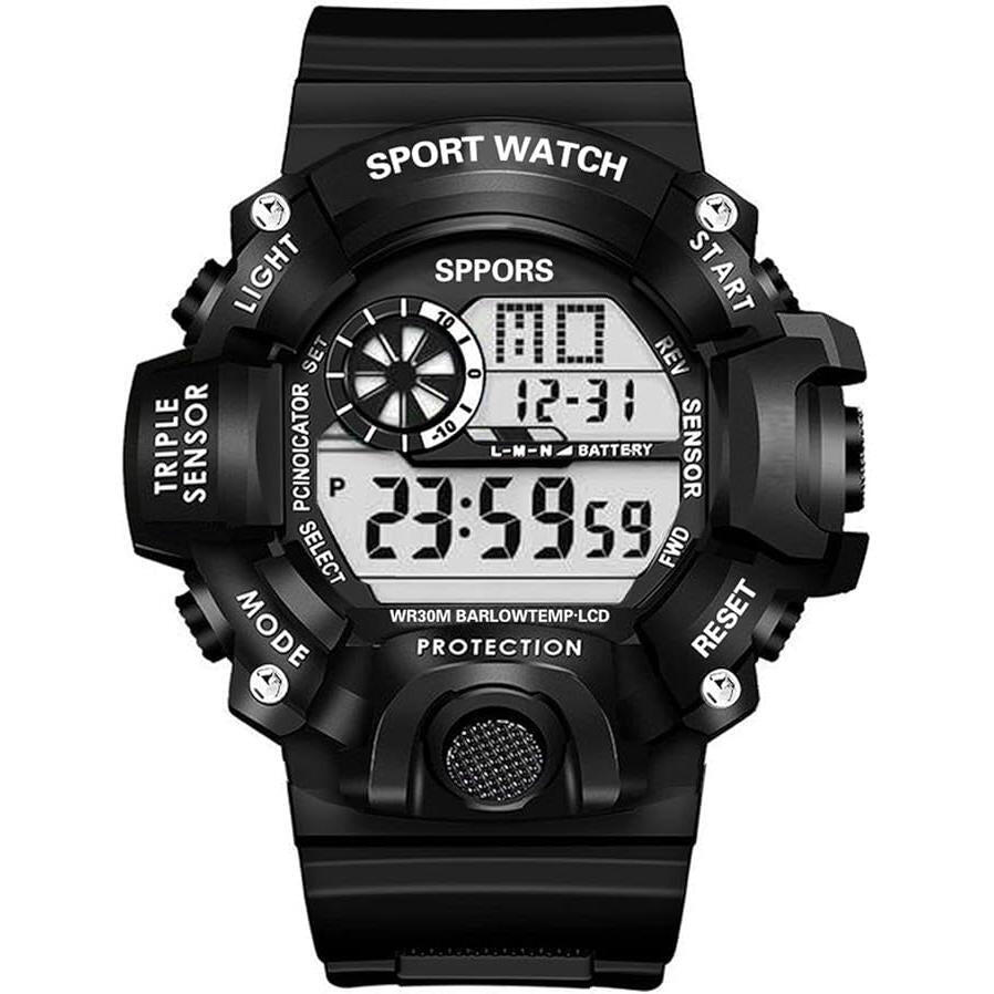 Reloj Pulsera Omadiol HY-809 ,deportivo digital , multifuncional verde 4/6