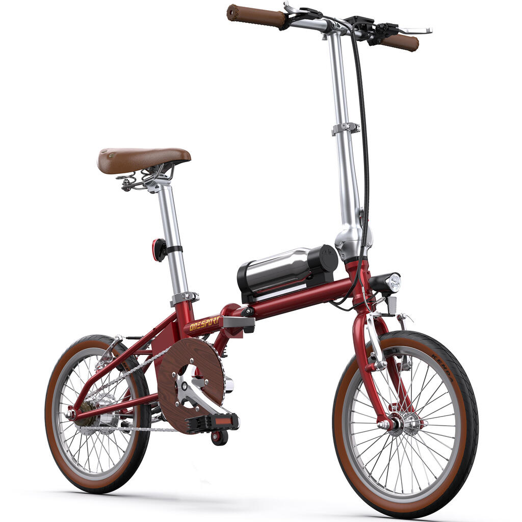 ONESPORT OT02 Electric Folding Bike 250W – 5.2 Ah battery, 40 km range