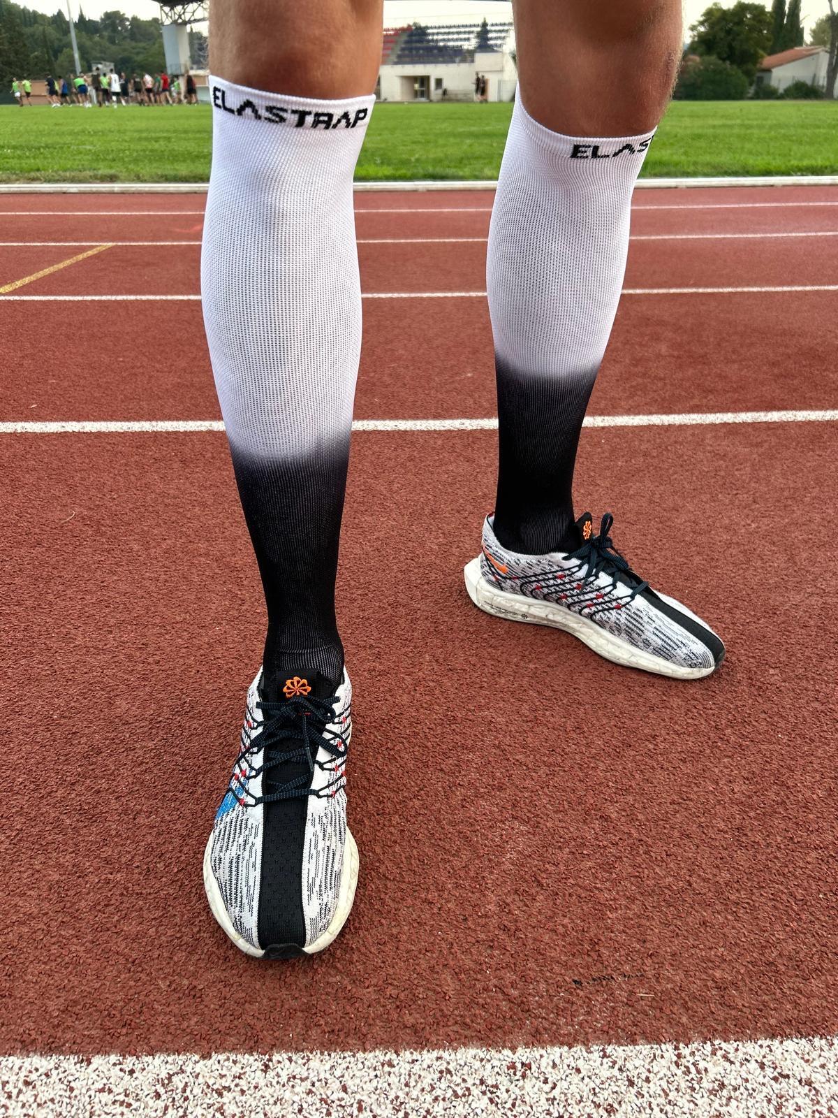 Chaussettes de compression hautes effort - Running, course, vélo et sports 3/6