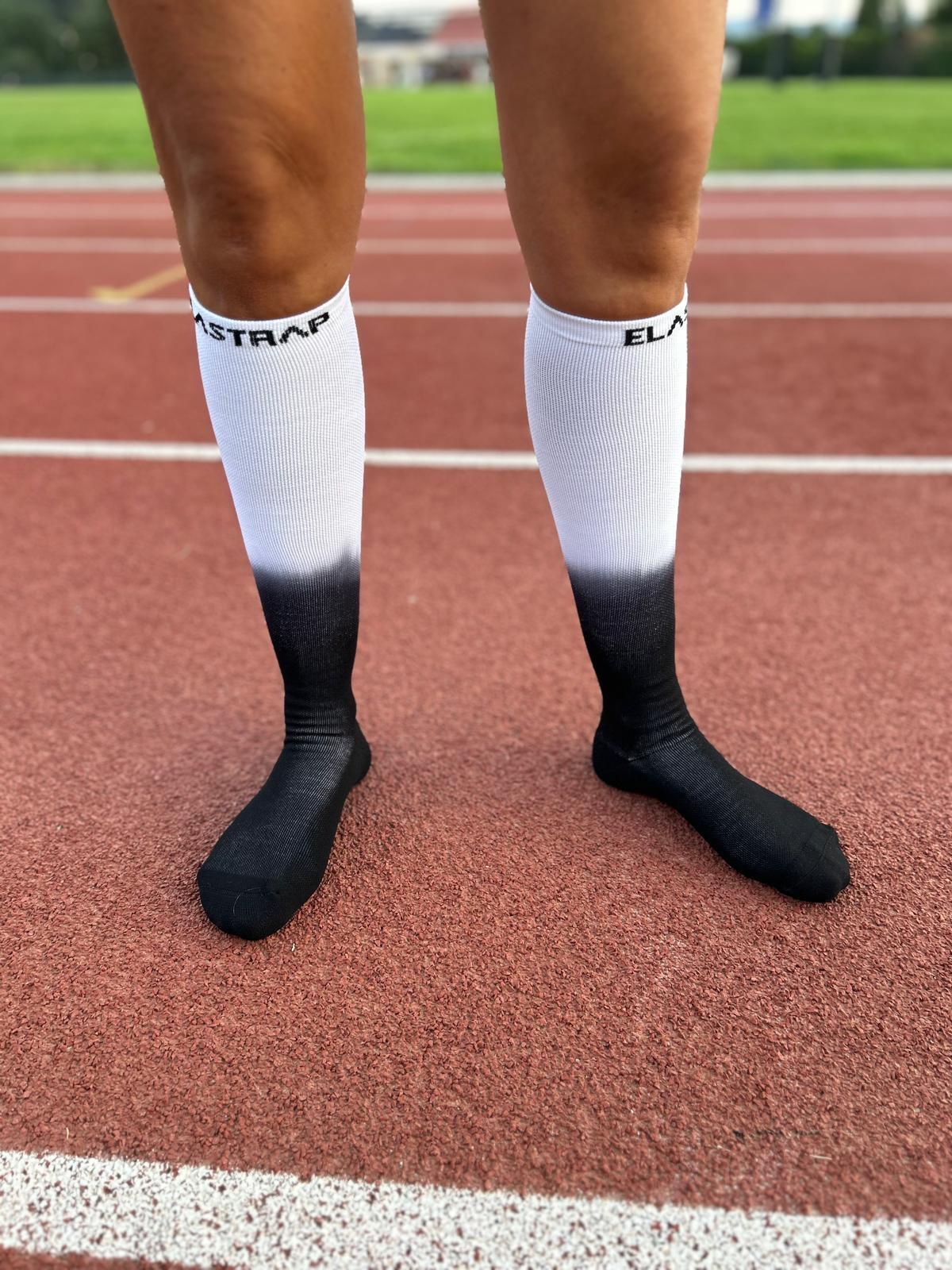 Chaussettes de compression hautes effort - Running, course, vélo et sports 5/6