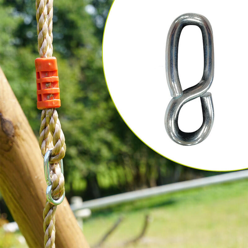 Balançoire souple verte pour portique enfant hauteur 1,95 à 2,50 m 3/5