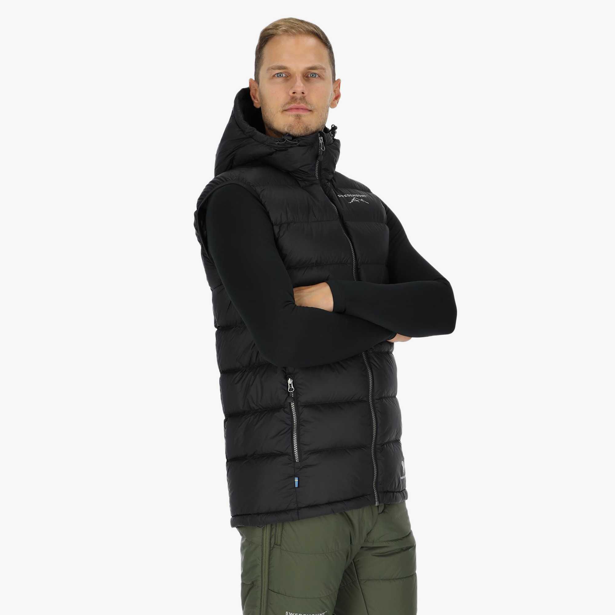 Chaleco senderismo hombre impermeable Östersund Down Vest 3/7