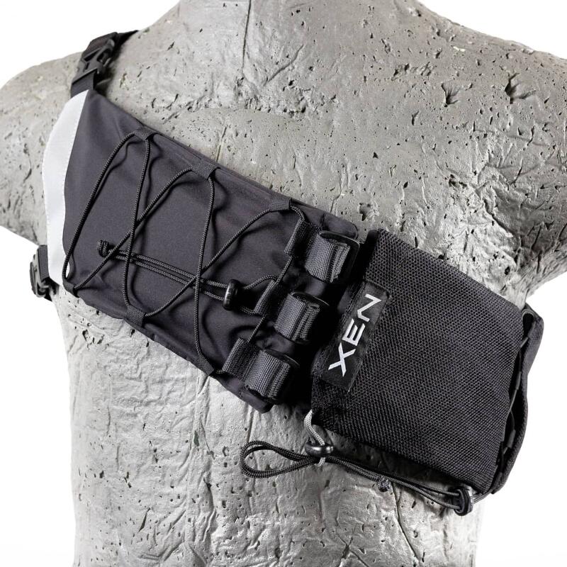 Orbiter RunPack – Ibrido tra cintura da corsa e zaino – Nero 2/5