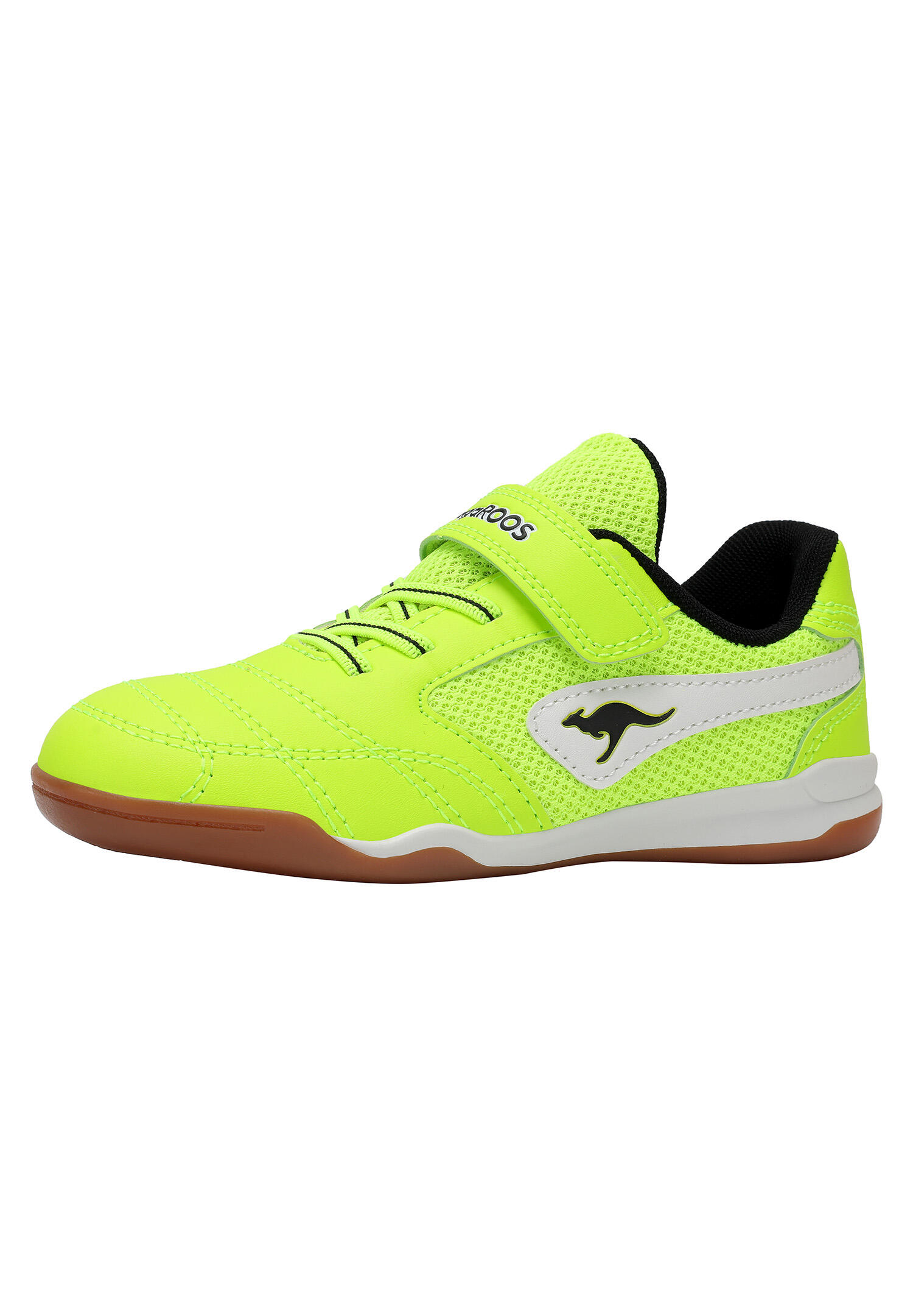 KangaROOS Kinder K-Braceyard EV Sneaker 10990 000 7013 Neon Yellow/Jet Black 3/6
