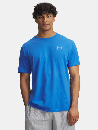 Koszulka męska Under Armour Sportstyle LC SS niebieska 1326799 411 ROZMIAR L