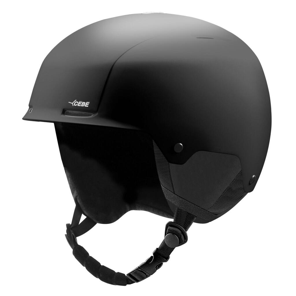 Cebe Alpen j Black Boys' Ski/Snowboard Helmet