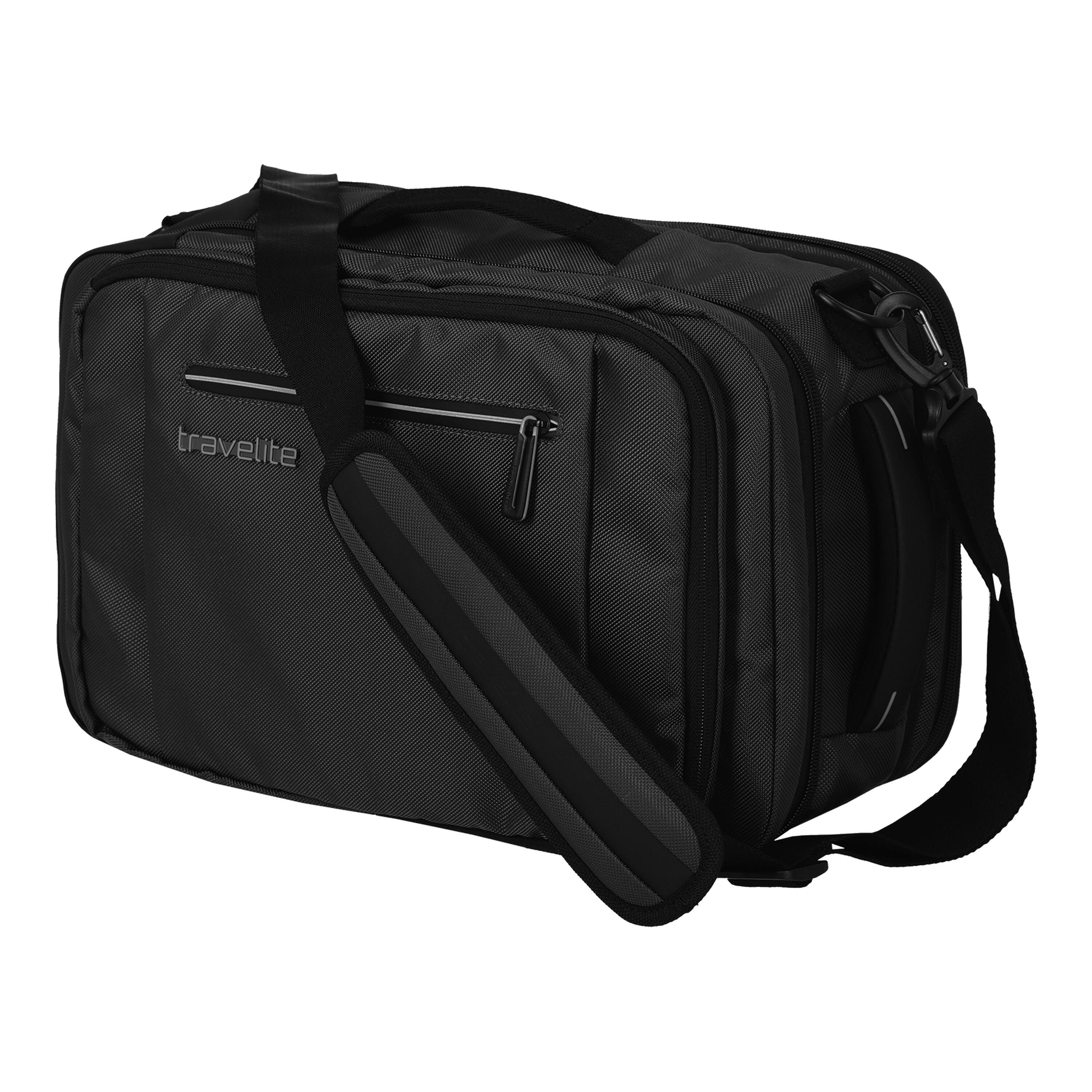 CROSSLITE Boarding Bag S exp., Black 4/7
