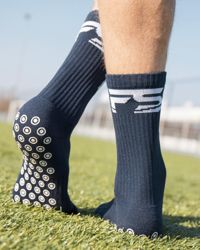 Offerta combinata: 3 paia di calze antiscivolo FitSockr - Blu scuro 4/4