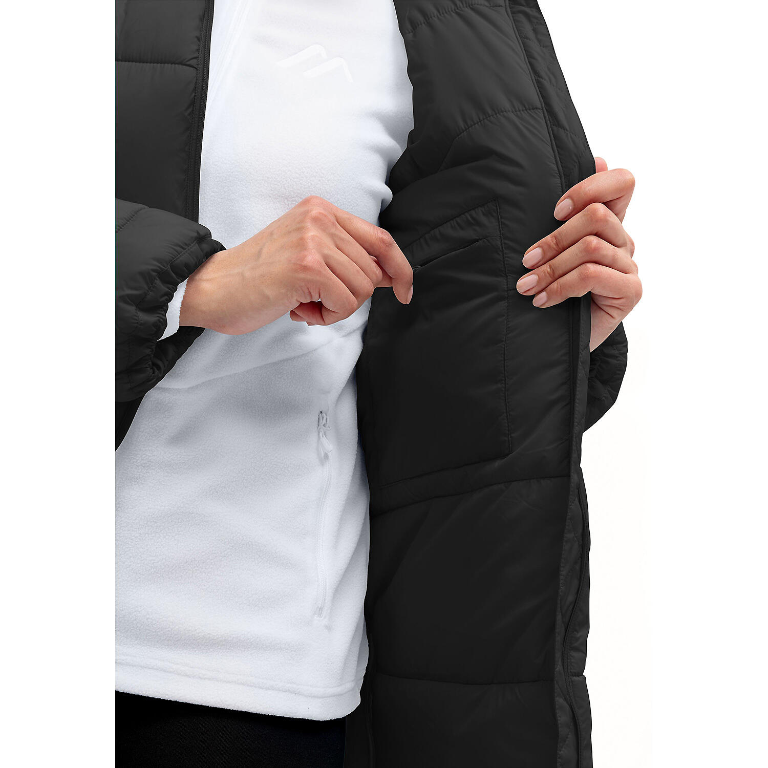 Plumífero con capucha de mujer Maier Sports Heatcore 7/7