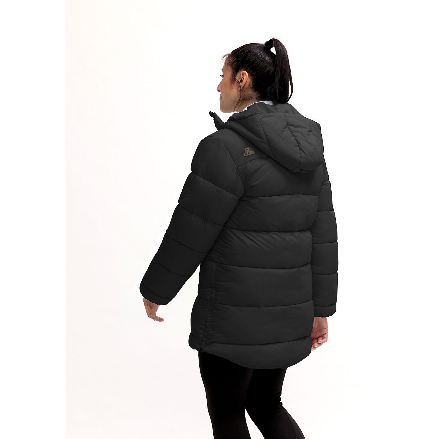 Plumífero con capucha de mujer Maier Sports Heatcore 4/7