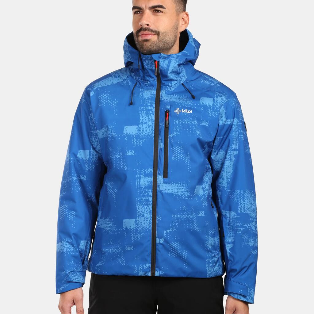 Kilpi Tampa-M Men's Ski Jacket, 10,000 mm Waterproof, Blue