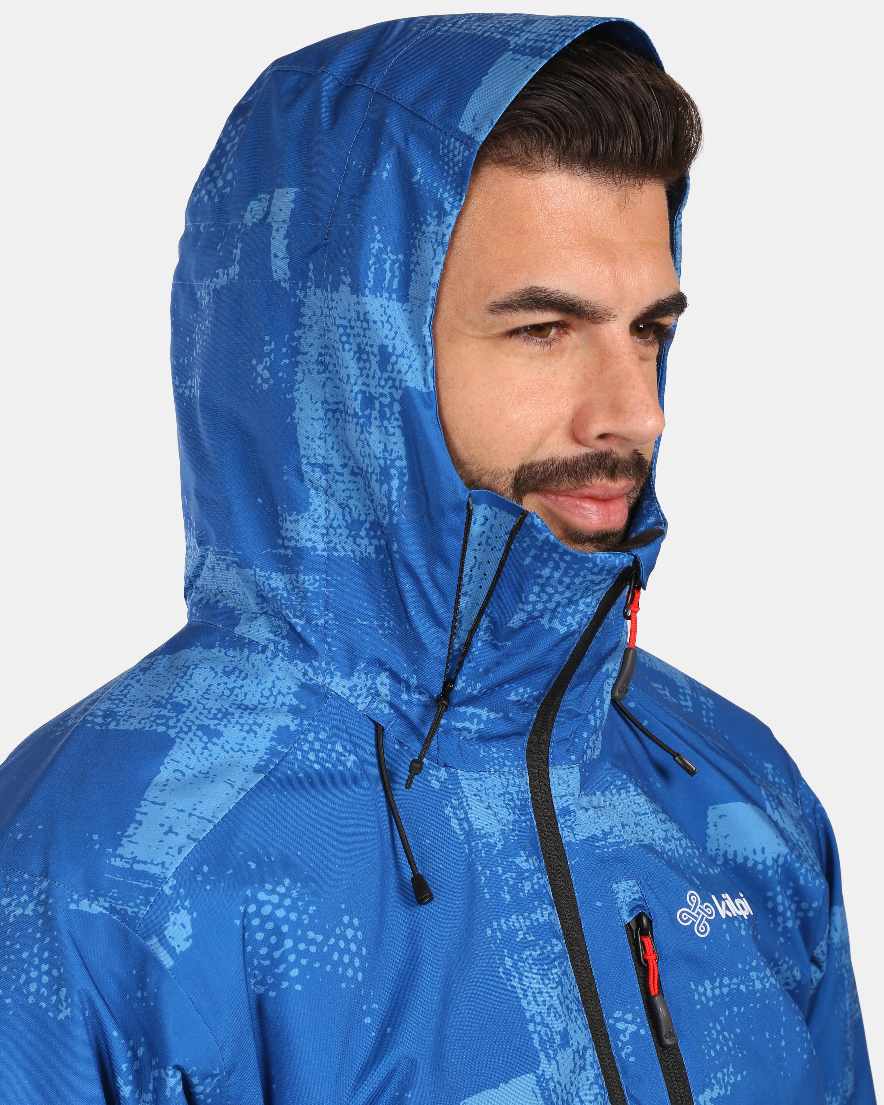 Kilpi Tampa-M Herren-Skijacke, 10.000 mm, Blau 6/7