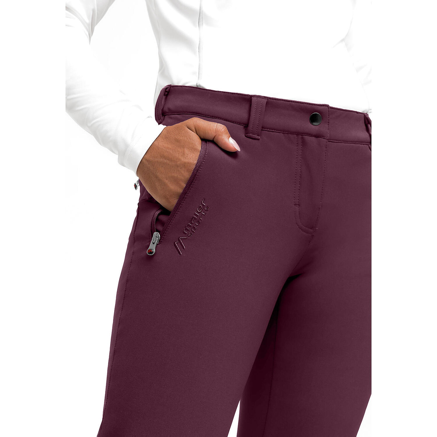 Pantaloni da trekking da donna Maier Sports Helga 3/3