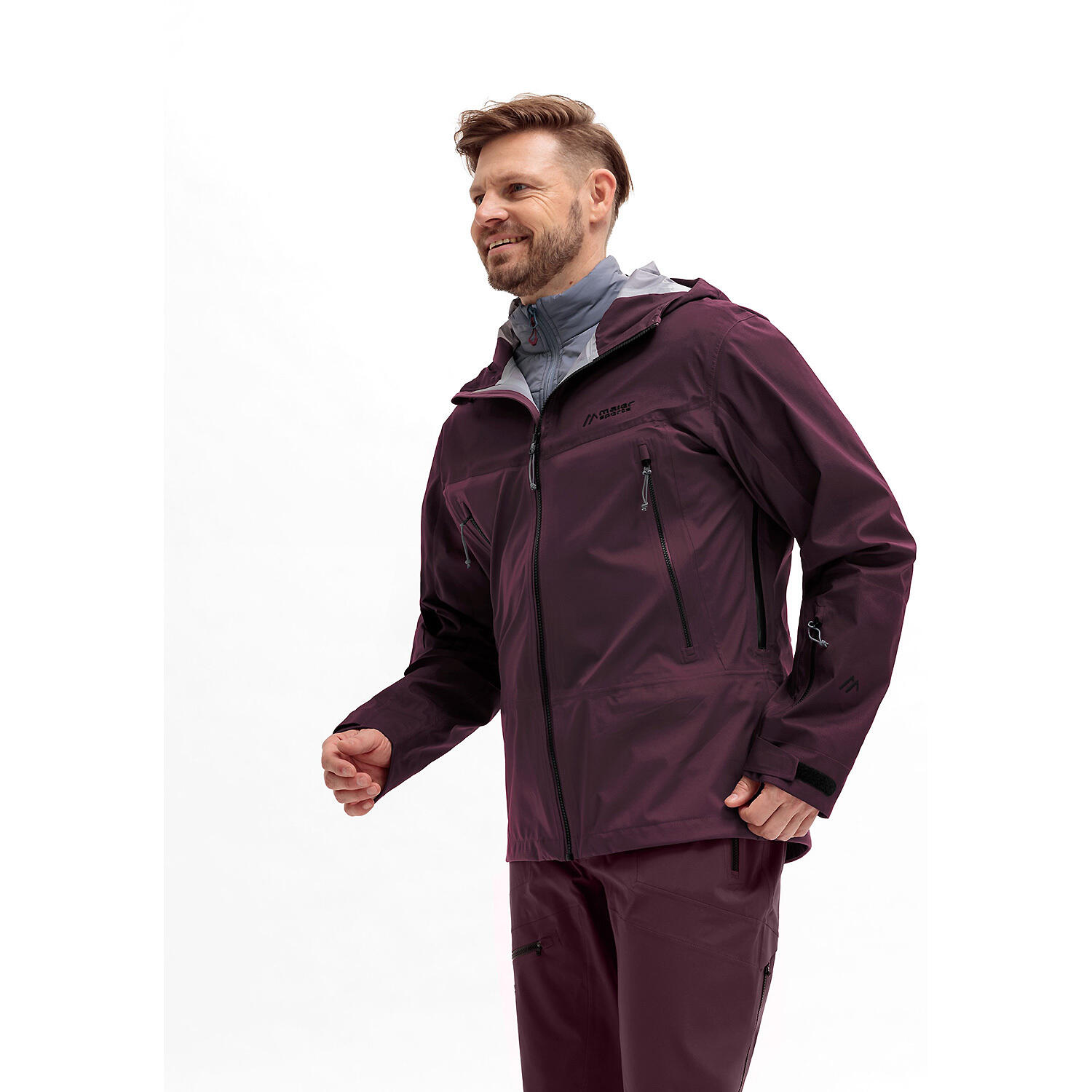 Chaqueta con capucha Maier Sports Marsicano 3lg 3/7