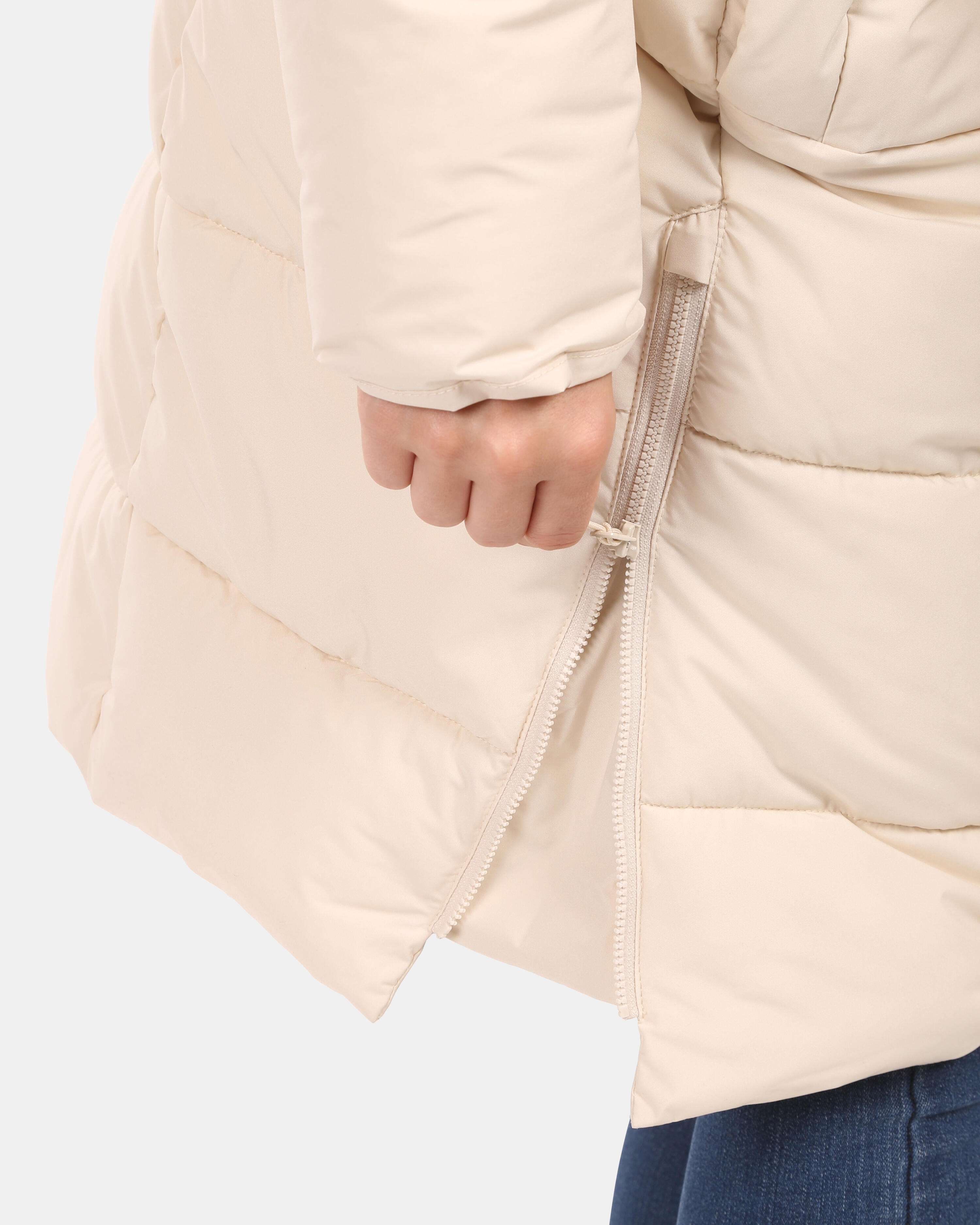 Manteau isolant femme Kilpi Sali-W beige 3/7