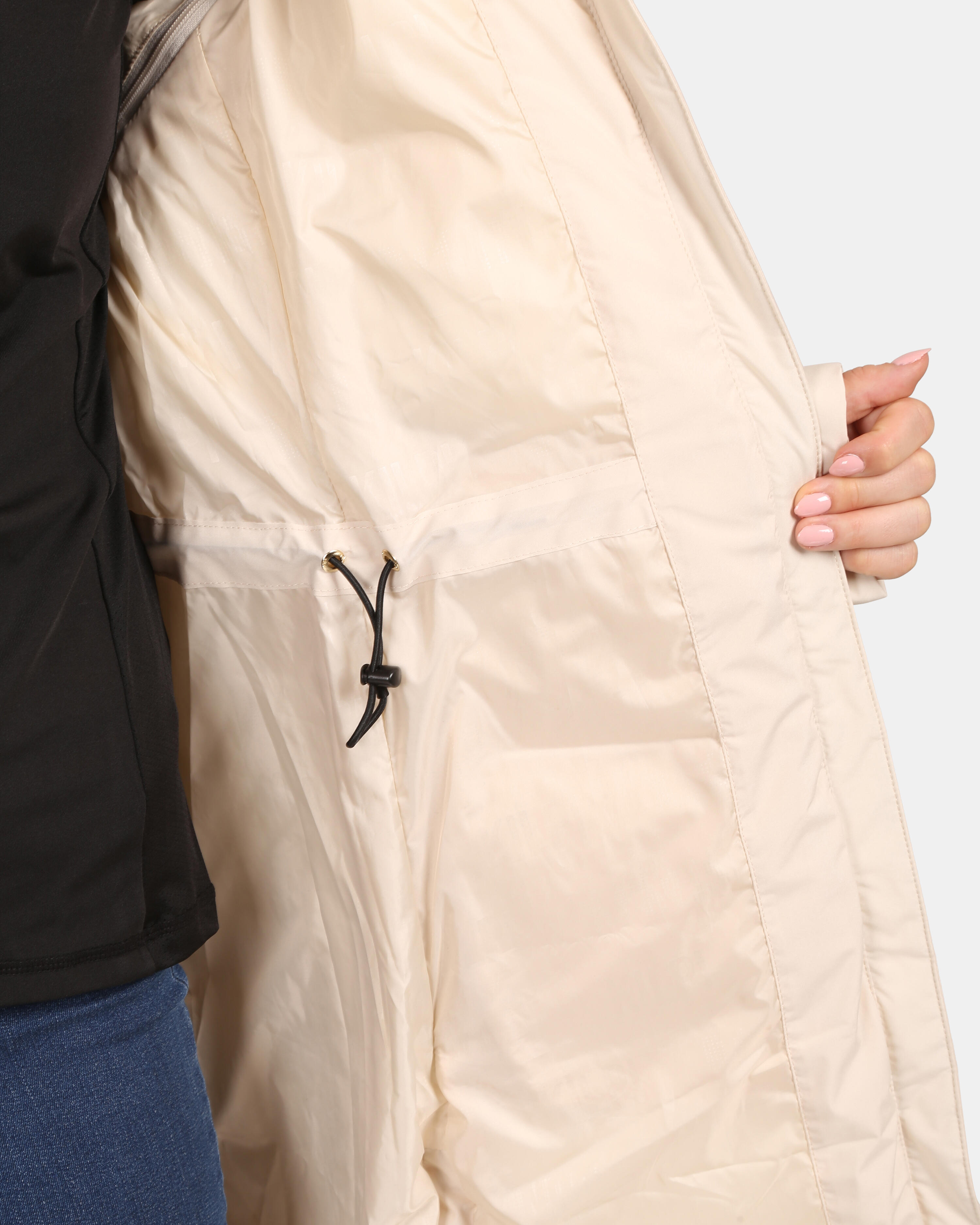 Manteau isolant femme Kilpi Sali-W beige 4/7