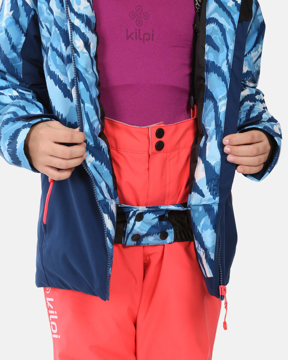 Veste de ski Kilpi Samara-JG fille, bleu 6/7