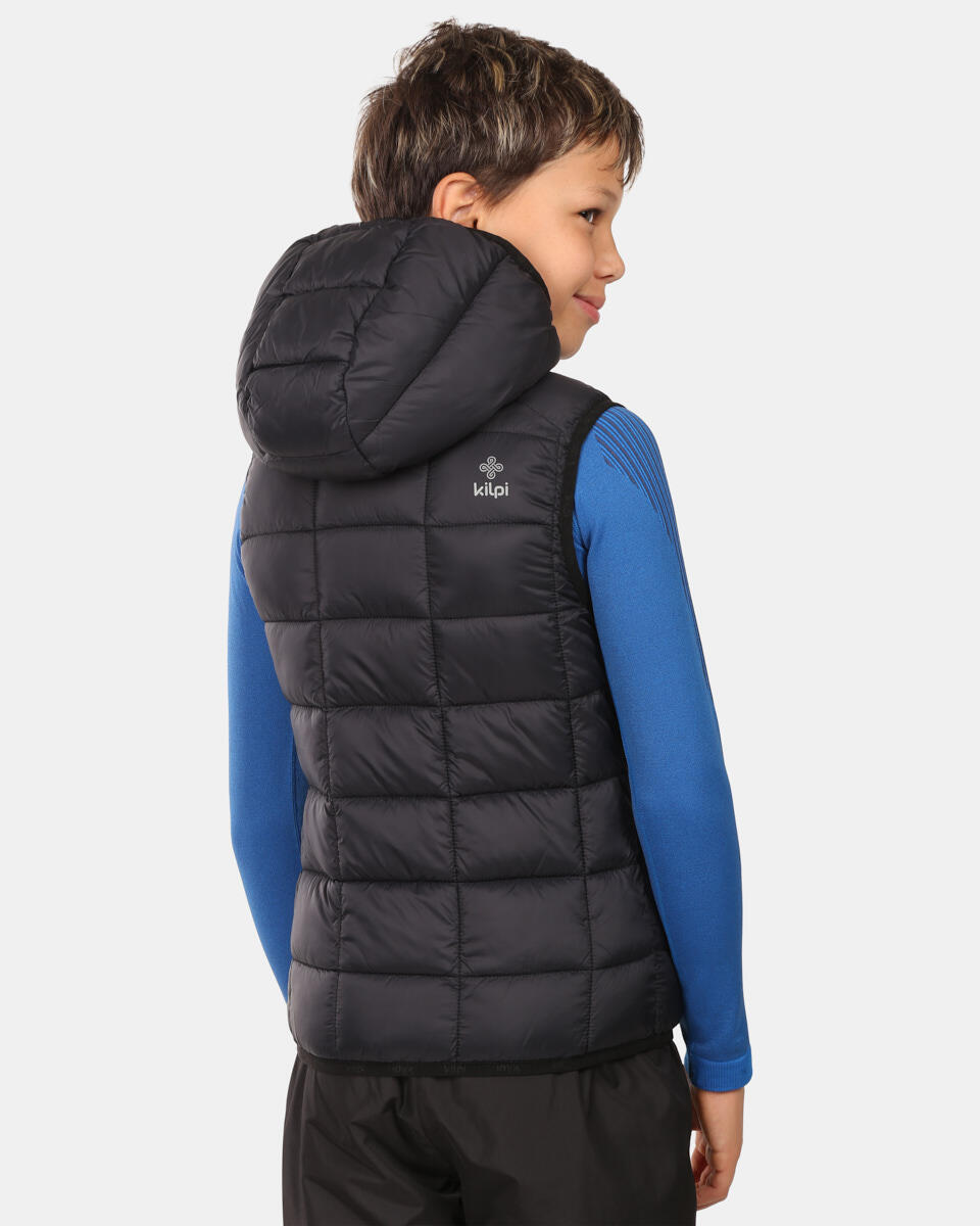 Gilet isolant garçon Kilpi Tomm-JB noir 2/5
