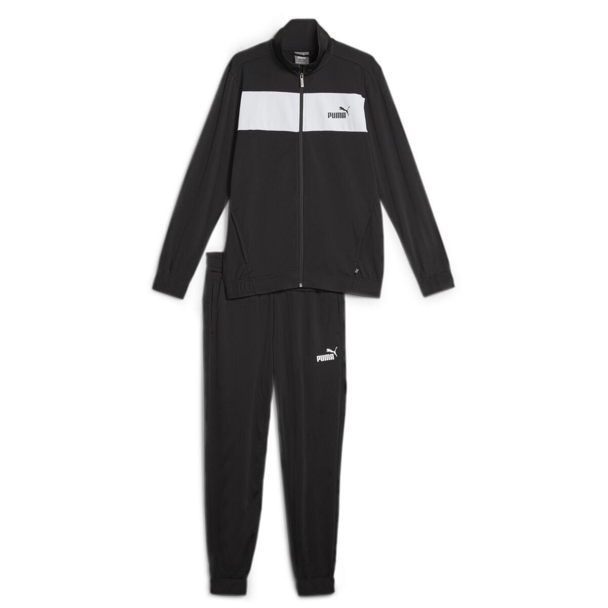 Komplet dresowy dziecięcy chłopięcy sportowy czarny spodnie bluza PUMA 4/5