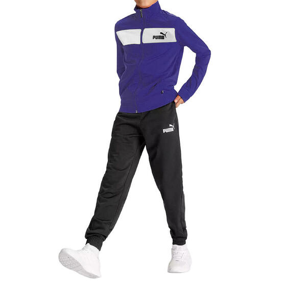 Komplet dresowy dziecięcy sportowy chłopięcy granatowy spodnie bluza PUMA