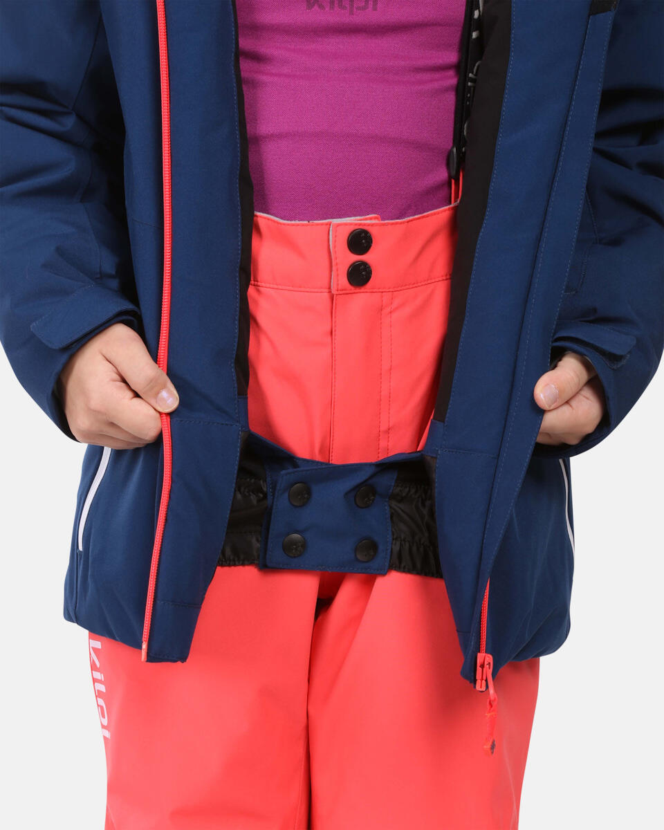 Veste de ski Kilpi Valera-jg fille bleue 5/6