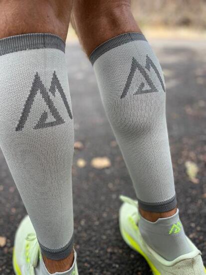 Manchons mollet de compression X-Trem - Effort et récupération - Gris Clair