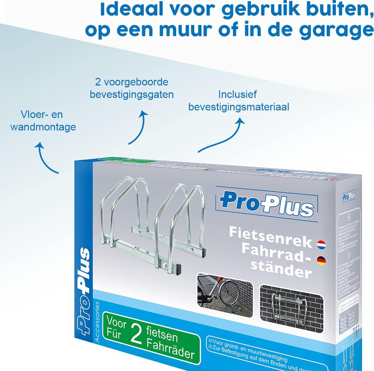 Superior Proplus support vélo 2 vélos, acier, fixation murale ou au sol 4/7