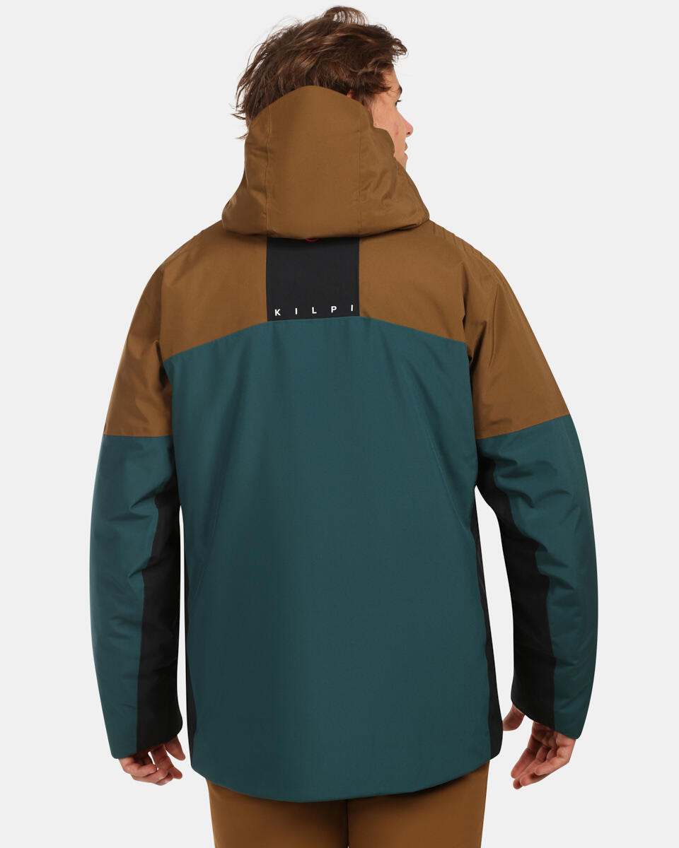 Veste de ski Kilpi Killyan-M pour homme, imperméable, verte. 2/7