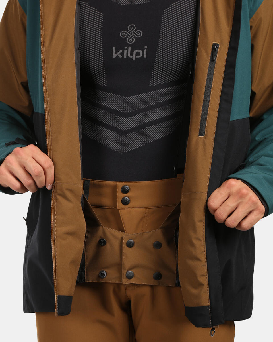 Veste de ski Kilpi Killyan-M pour homme, imperméable, verte. 7/7