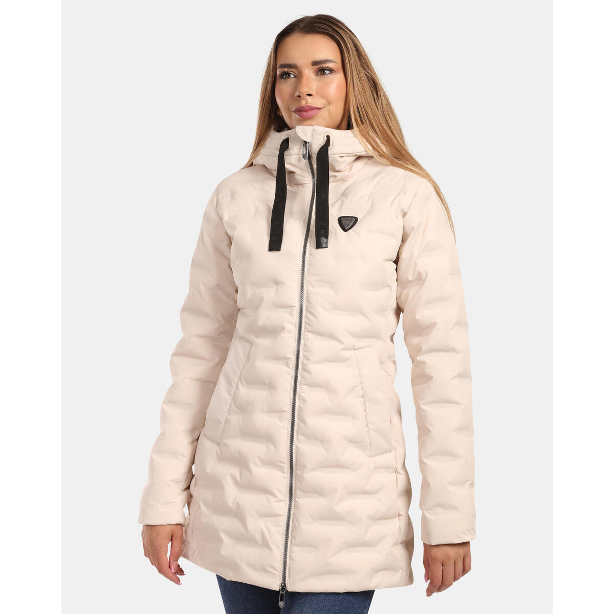 Kilpi - Manteau D'Hiver Femme Kilpi Belize-w - Veste - Beige - Decathlon