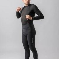 Collants à bretelles thermiques PACR noirs - Taille L 3/4