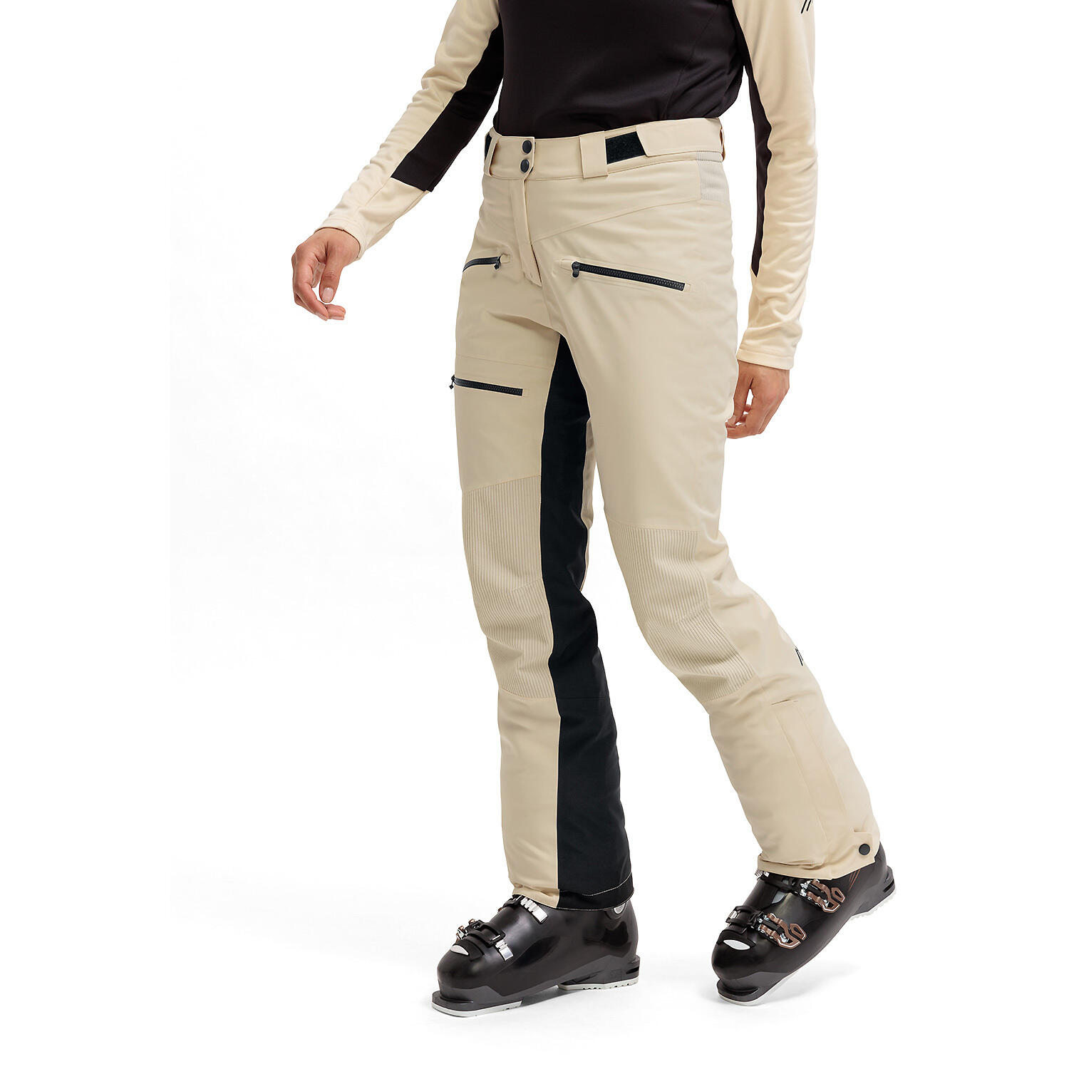 Pantaloni da sci da donna Maier Sports Whiteglam 3/7