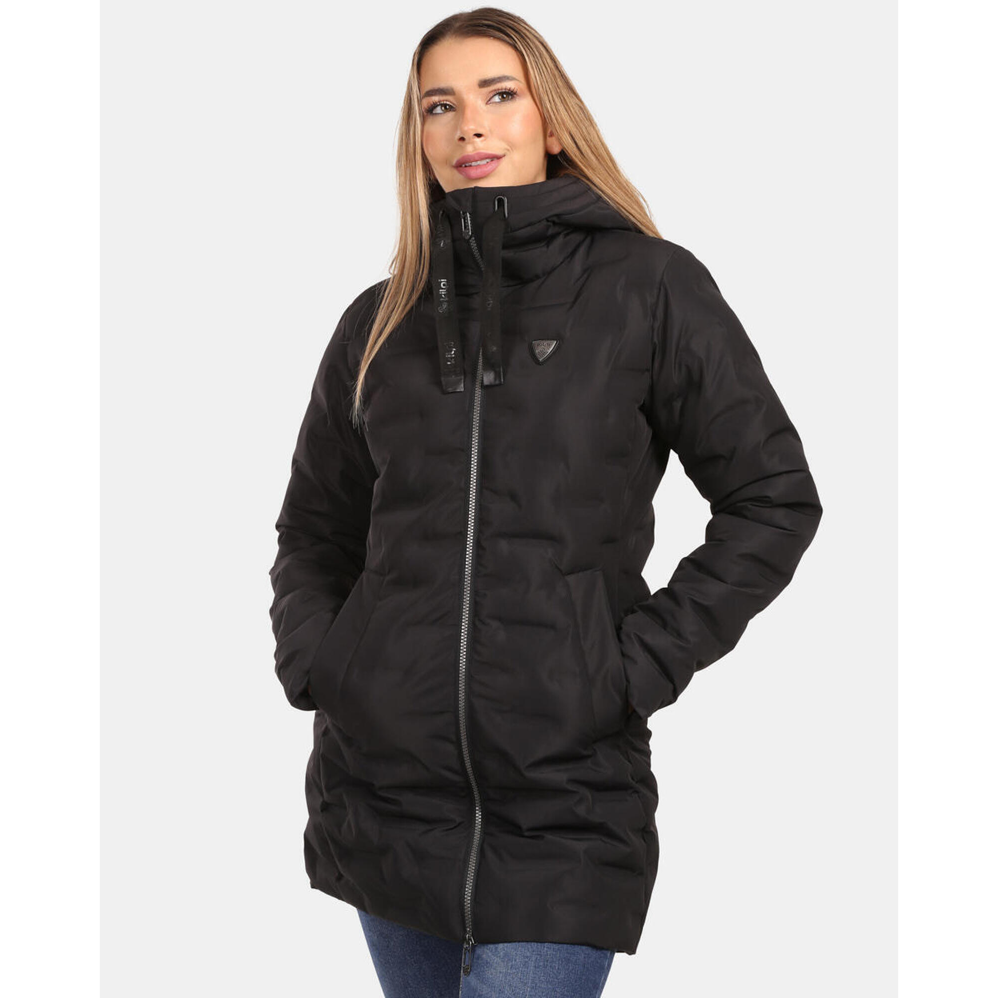 Kilpi - Manteau D'Hiver Femme Kilpi Belize-w - Blouson - Noir - Decathlon