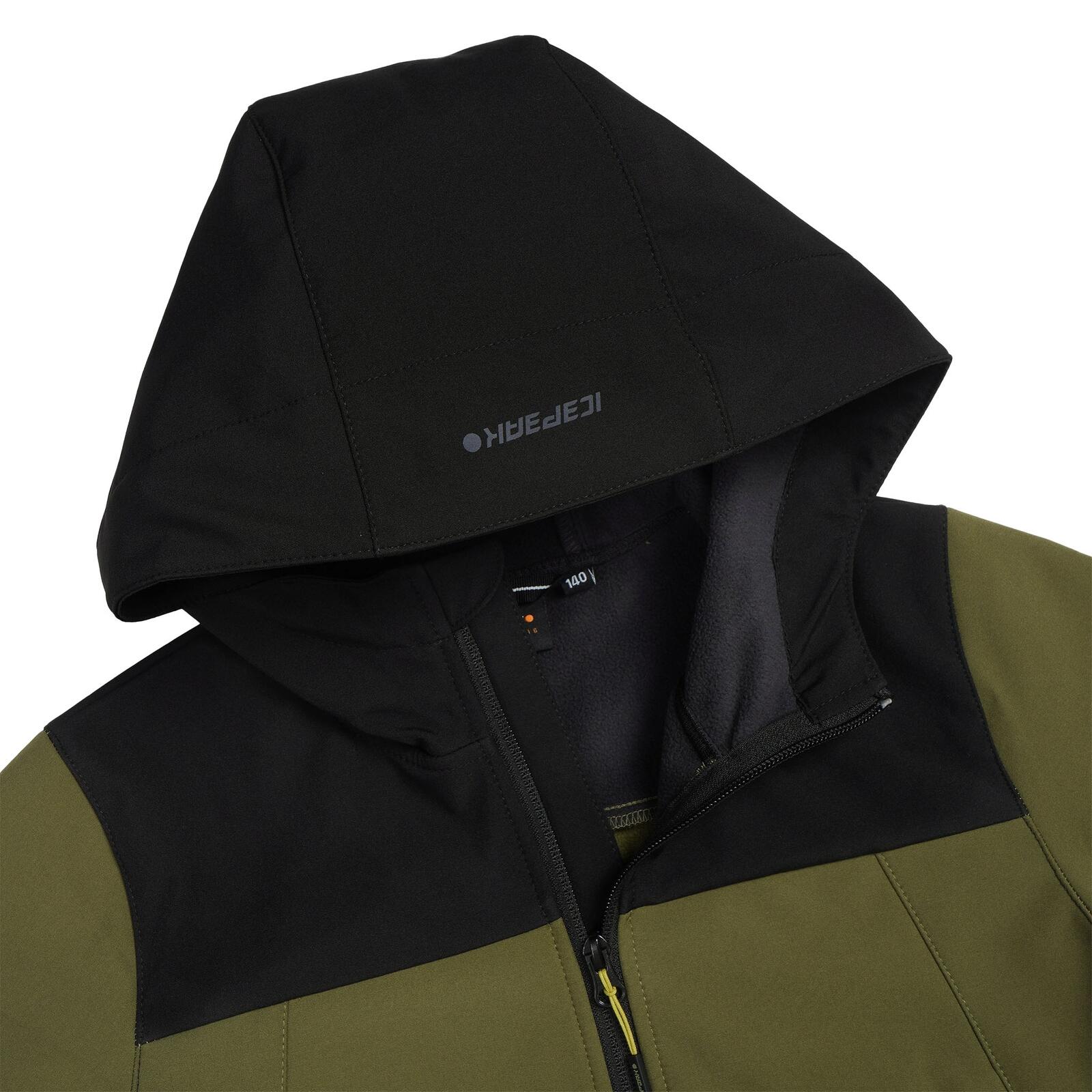 Icepeak Konan Jr Softshelljacke Kinder mit Kapuze 5/6