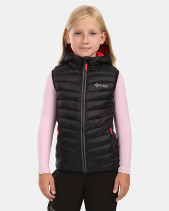Gilet matelassé fille Kilpi Tomm-JG Noir